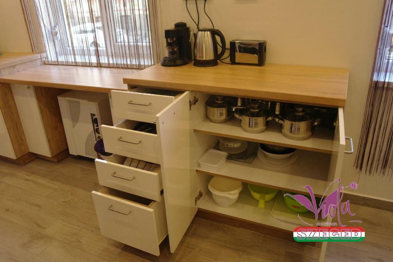 Appartamento Viola Apartman With Infra Sauna Szeged Esterno foto